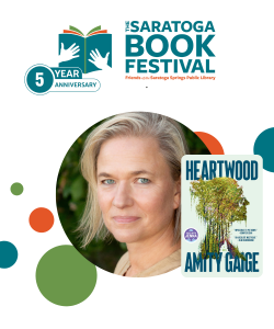 Amity Gaige at Saratoga Book Festival