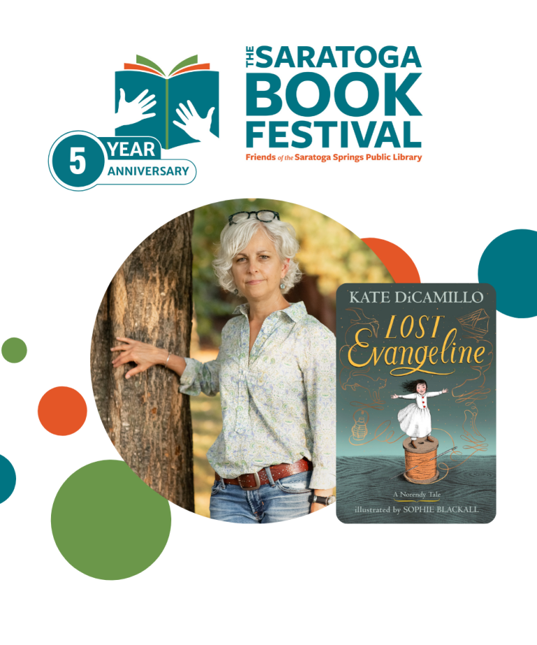 Kate DiCamillo at Saratoga Book Festuval
